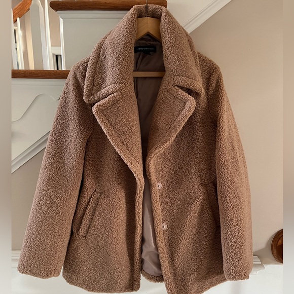 French Connection Teddy Coat - Picture 2 of 12